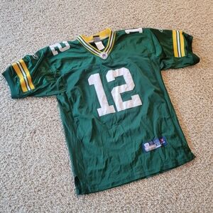 Old Aaron Rodgers Field Apparel REEBOK Jersey Size 48 (Large) Green Bay Packers